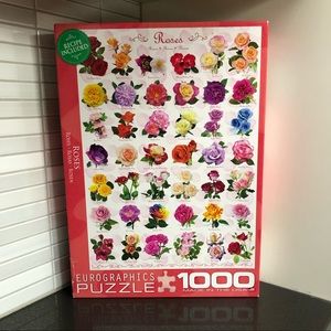 Eurographics Roses 1000 piece puzzle